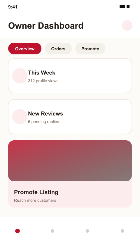 Owner Dashboard